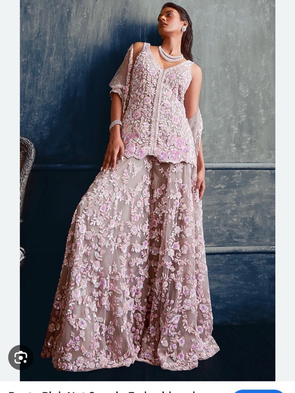 Seema Gujral Sharara Set - Picture 2 of 3